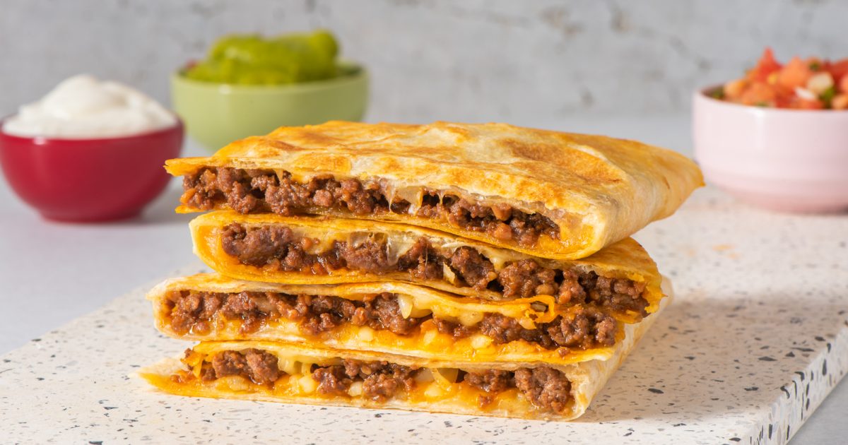 Cheesy Beef Quesadillas - Better Than Bouillon