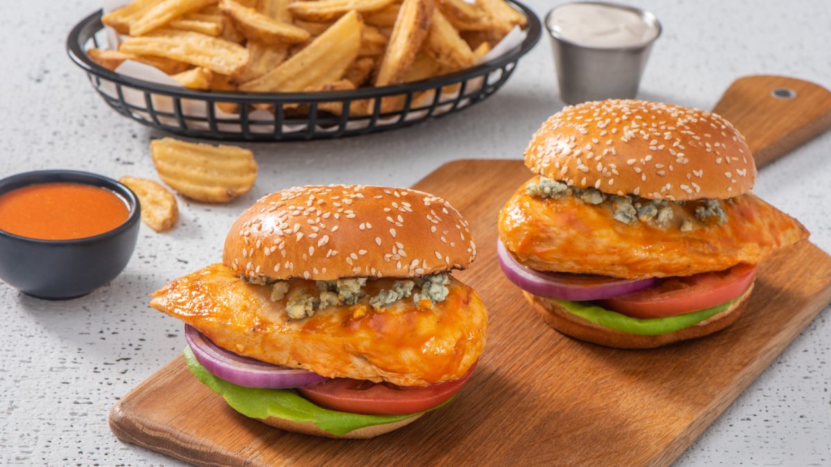 Grilled Buffalo Chicken Sandwich