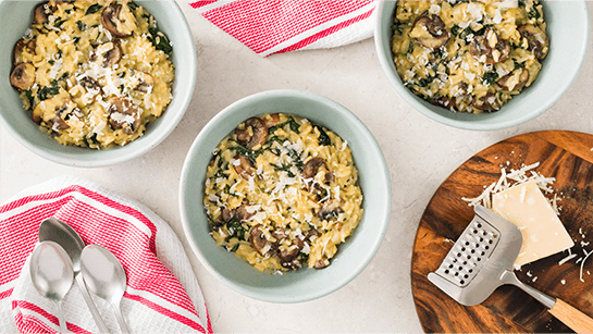 Creamy Mushroom Wild Rice Medley