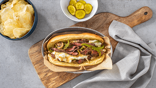 Philly Cheesesteak Sandwich