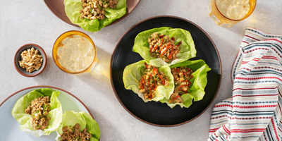 Turkey Lettuce Wraps recipe