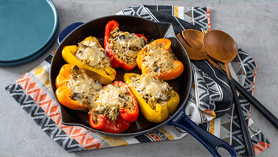 Vegetarian Stuffed Bell Peppers