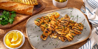 Tapas Style Grilled Chicken Skewers recipe