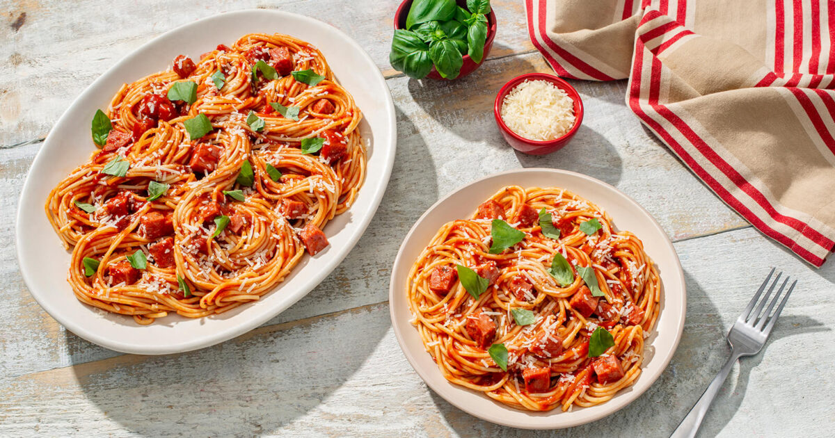 Spicy Sofrito Spaghetti Better Than Bouillon