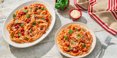 Spicy Sofrito Spaghetti recipe