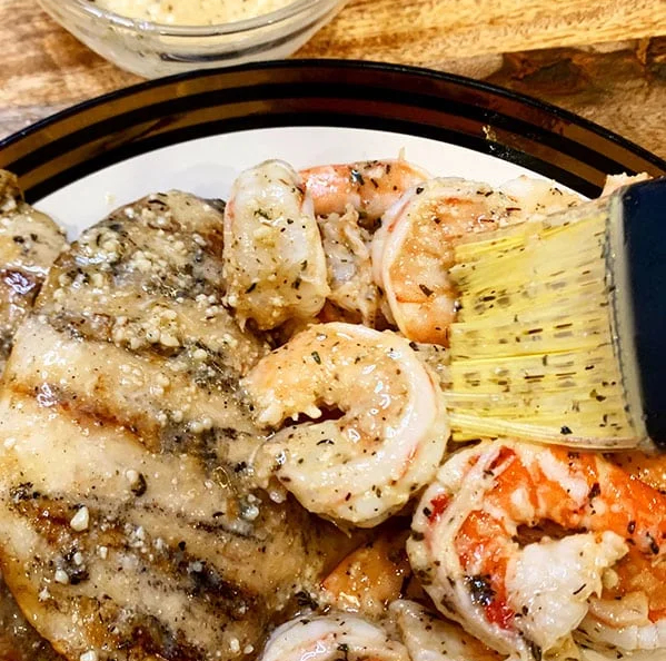 Garlic parmesan marinade better than bouillon