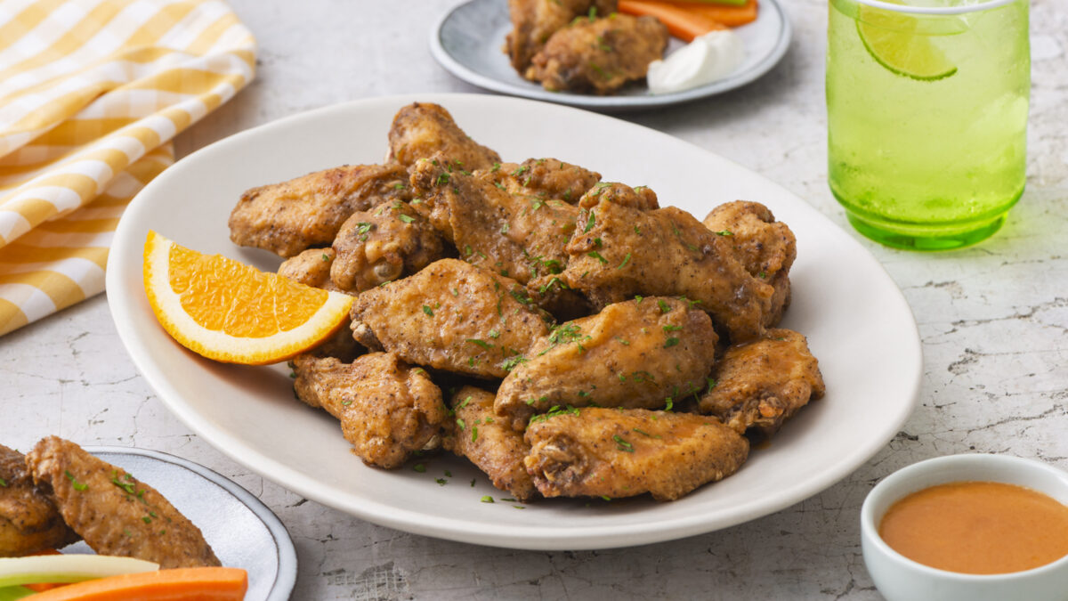 Air Fryer Orange Chipotle Wings