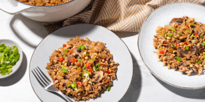 Recipe image for One-Pot Ramen and Mushroom Carbonara