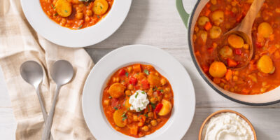 Instant Pot Chickpea Goulash Stew recipe