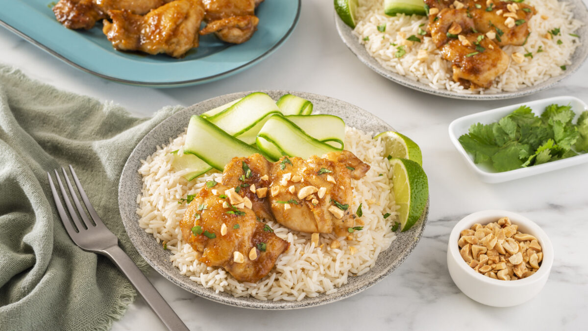 Pan-Seared Caramel Chicken