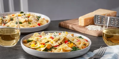 Eggplant and Spinach Pasta recipe