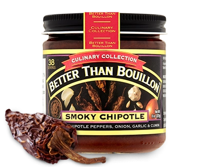 A jar of Better Than Bouillon Smoky Chipotle