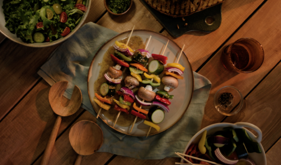 Grilled Vegetable Skewers
