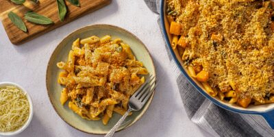 Butternut Squash and Sage Pasta Bake recipe