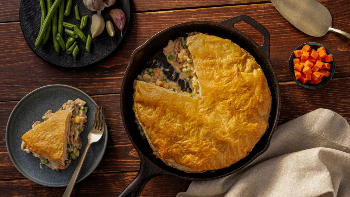 Chicken Pot Pie Skillet