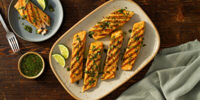 Chimichurri Grilled Salmon recipe