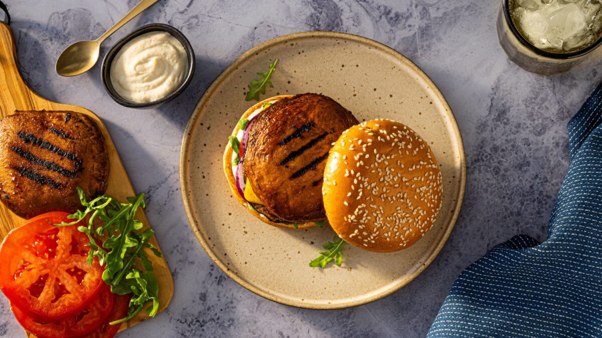Grilled Portobello Burgers