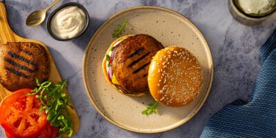 Grilled Portobello Burgers recipe