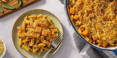 Recipe image for Butternut Squash and Sage Pasta Bake