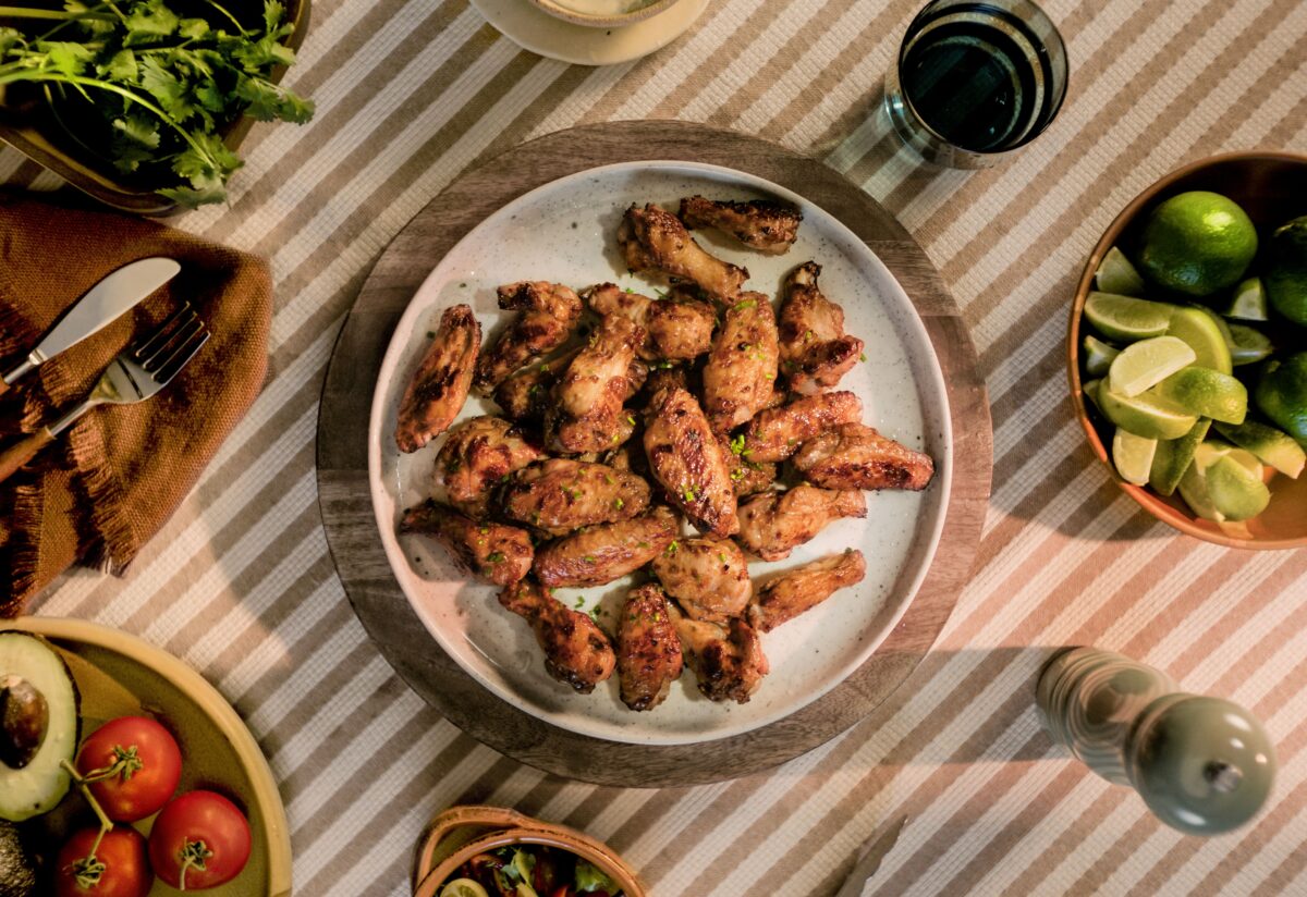 Honey Garlic Chicken Wings