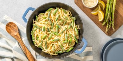 One-Pot Asparagus and Lemon Pasta recipe