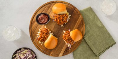 Vegetarian BBQ Lentil Sliders recipe