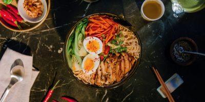 Braised Chicken Ramen recipe
