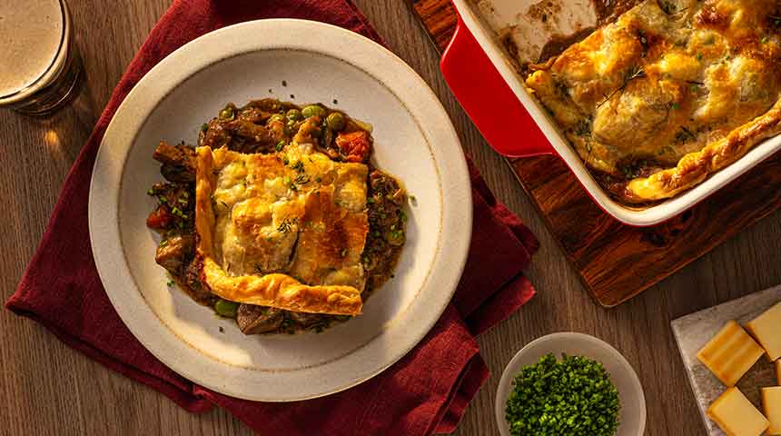 Beef and Cheese Pie