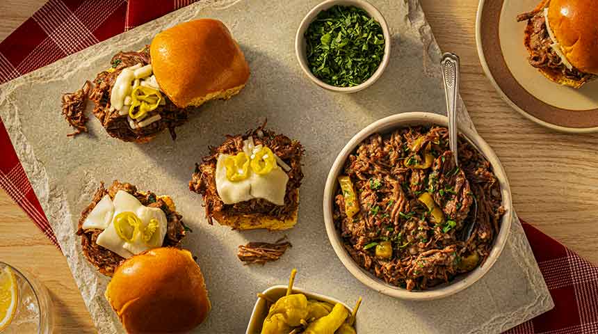 Mississippi Roast Sliders